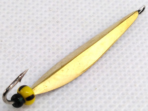 Фото Зимняя блесна Y Маралистик90 впай 40мм латунь