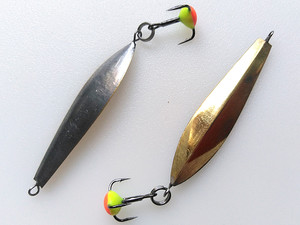 Фото Зимняя блесна Маралистик140 Лайт 37мм латунь