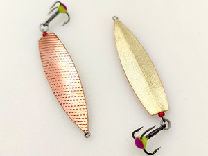 Фото Зимняя блесна Ния45 подвес медь-латунь