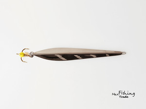 Фото Зимняя блесна MF Маралистик90 70мм подвес мельхиор