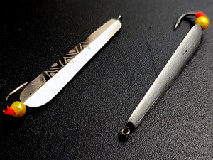 Фото Зимняя блесна Торпедка VV 40мм 2.5г впай мельхиор