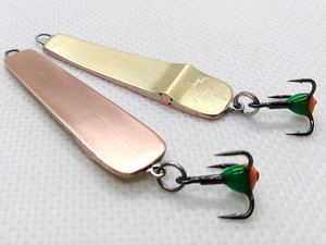 Фото Блесна окуневая СС36 подвес медь-латунь