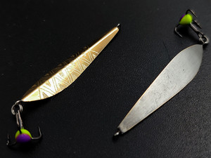 Фото Зимняя блесна Маралистик90 VV Широкий 45мм 4,5г подвес латунь