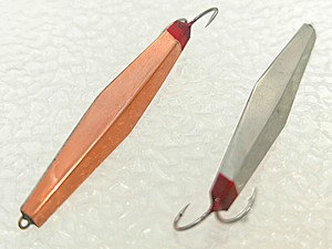 Фото Зимняя блесна Ромб Мартынова впай 60мм/11г мельх-медь