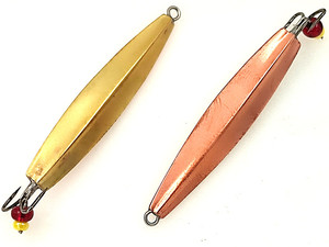 Фото Зимняя блесна Лаврушка 45мм впай медь-латунь