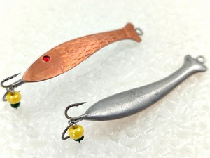 Фото Зимняя блесна Вологодская медь 50мм впай