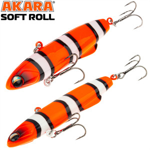 Воблер Akara раттлин Soft Roll SR70-A71