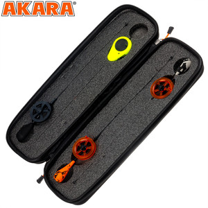 Фото Чехол для зимних удочек Akara большой 4-х блесни 46x13xx8см COV-WR-BB