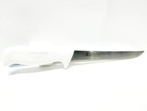 Фото Нож фил. Zest W-34 20м. белая рукоять широкое лезвие