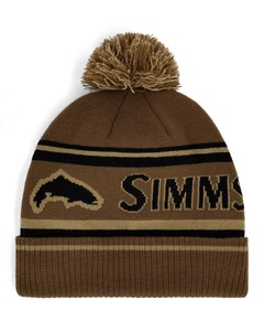 Шапка Simms Tip-Up Pom Beanie, Jasper