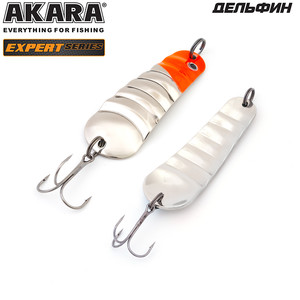 Блесна колеблющаяся Akara Expert Дельфин BL-DF55-12-3/SIL