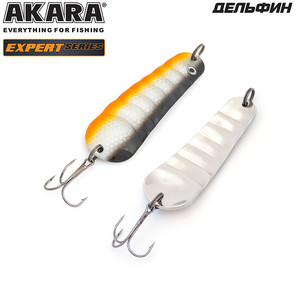 Фото Блесна колеблющаяся Akara Expert Дельфин BL-DF55-12-2/SIL