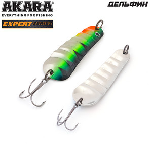 Блесна колеблющаяся Akara Expert Дельфин BL-DF55-12-18/SIL