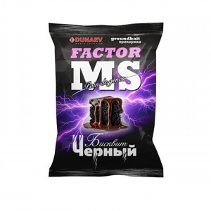 Прикормка Dunaev MS Factor 1кг Черный бисквит