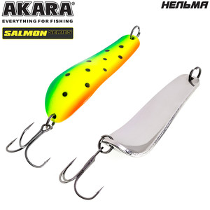 Фото Блесна колебалка Akara Salmon Нельма BL-NL83-30-7-NI