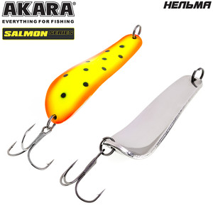 Фото Блесна колебалка Akara Salmon Нельма BL-NL83-30-9-NI