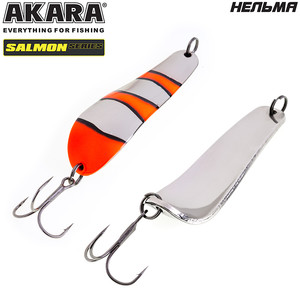 Блесна колебалка Akara Salmon Нельма BL-NL83-30-25-NI