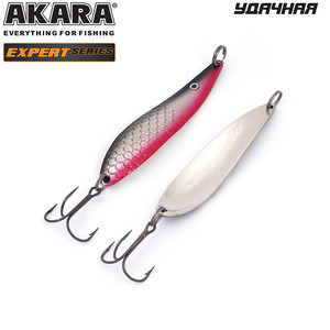 Фото Блесна колеблющаяся Akara Expert Удачная BL-UD80-15-4/SIL