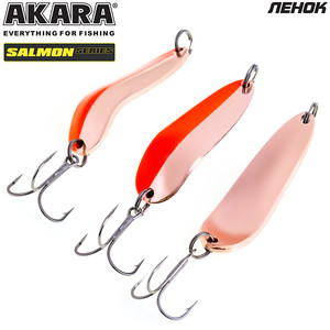 Фото Блесна колебалка Akara Salmon Ленок BL-LN63-15-15-CU