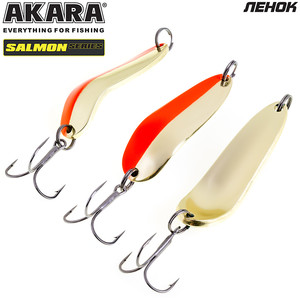 Фото Блесна колебалка Akara Salmon Ленок BL-LN63-18-15-GO