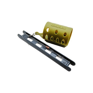 Фото Монтаж фидерный Dunaev Inline c кормушкой VEGAS SIMPLE RV ОВАЛ 80г