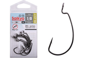 Крючки Saikyo BS-2317 BN № 1/0 (10 шт)