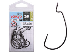 Крючки Saikyo BS-2317 BN № 2/0 (10 шт)