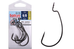 Крючки Saikyo BS-2317 BN № 6/0 (5 шт)