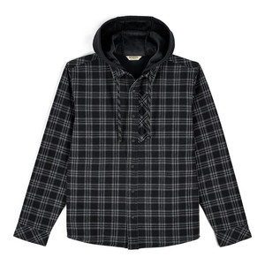 Рубашка Simms ColdWeather Hooded Shacket, Wakemup Plaid: Black, S