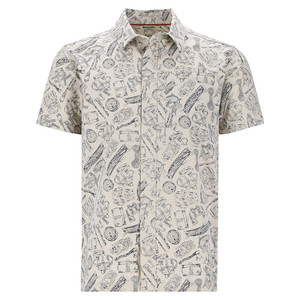 Фото Рубашка Simms Tailout SS Shirt, Camp Sand, M