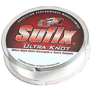 Фото Леска SUFIX Ultra Knot x10 прозрачная 100 м. 0,23 мм 4,5 кг