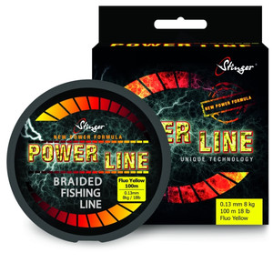 Шнур Stinger PowerLine 100m Fl.Yellow 0,20