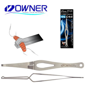 Фото Пинцет Owner Stainless Tweezer 81147 (FT-21)