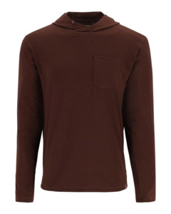 Фото Футболка Simms Glades Hoody, Kona Heather, L