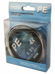 Фото Шнур Ryobi PE 4x Yellow 100m 0.20mm