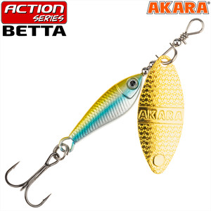 Фото Блесна вертушка Akara Action Series Betta 1 ASB1-9-10-A21