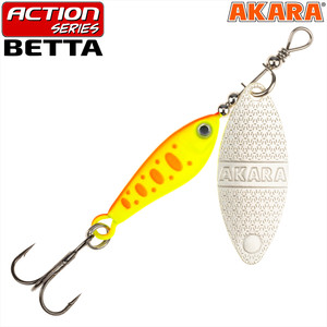 Фото Блесна вертушка Akara Action Series Betta 1 ASB1-9-8-A19