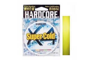 Фото Шнур Duel Hardcore Super Cold X4 150m Hi-Vis Yellow #2,0 (0,24мм)