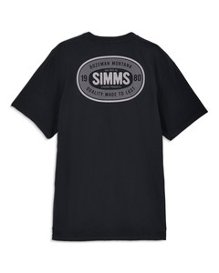 Фото Футболка Simms Quality T-Shirt, Black, XL