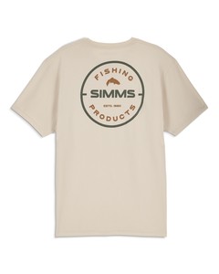 Фото Футболка Simms Rounder T-Shirt, Natural, XL