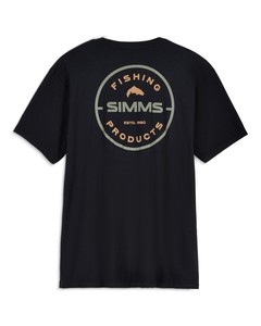 Фото Футболка Simms Rounder T-Shirt, Black, XL
