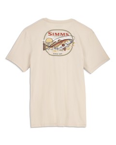 Фото Футболка Simms Redfish T-Shirt, Natural, L