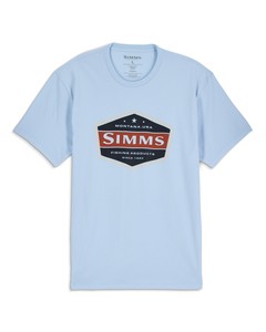 Фото Футболка Simms Honor Badge T-Shirt, Sky Blue, S