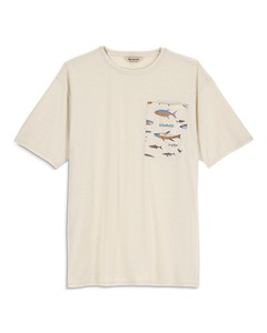 Фото Футболка Simms Harbor Pocket T-shirt, Burnished Clay Heather, M
