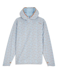 Фото Футболка Simms SolarFlex Hoody, Half Moon Steel Blue, XXL