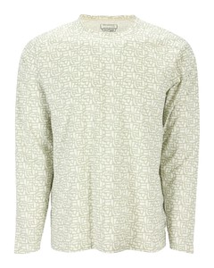 Фото Футболка Simms SolarFlex Crew, Block Pale Pine, S