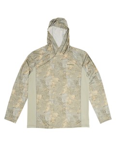 Фото Футболка Simms Challenger Solar Hoody, Windy Pale Pine, M