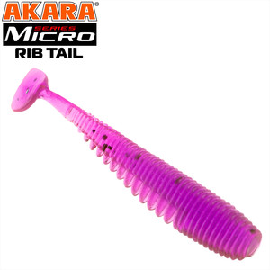 Силикон Akara MICRO Rib Tail 1,5 35 mm MS-RT15-413