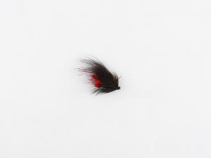 Фото Муха лососёвая на пласт. трубке Black Bear Red Butt #1.0