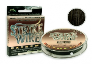 Фото Шнур 4-жильный Strike Wire Extreme, 0,15mm/11kg -135m - mossgreen